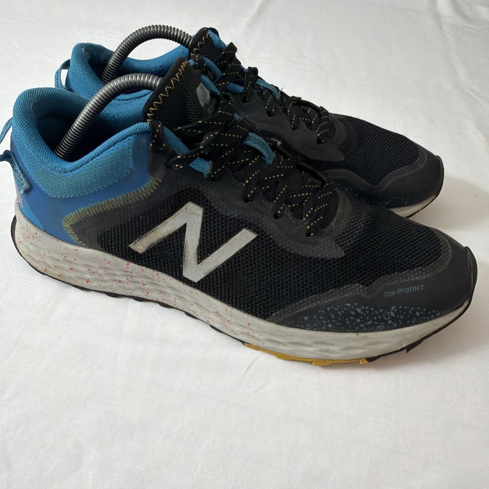 New Balance Mens 11.5 Fresh Foam Arishi Trail‎ V1 Running Shoe Black Gym Shoes - Picture 3 of 16